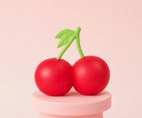 Giant Cherry Squishy Jumbo Cherry Stress Relief Toy